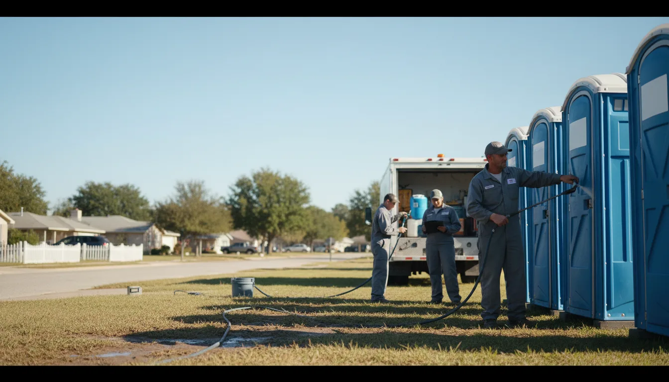 Long-Term Portable Toilet Rental in Helena, OH near me